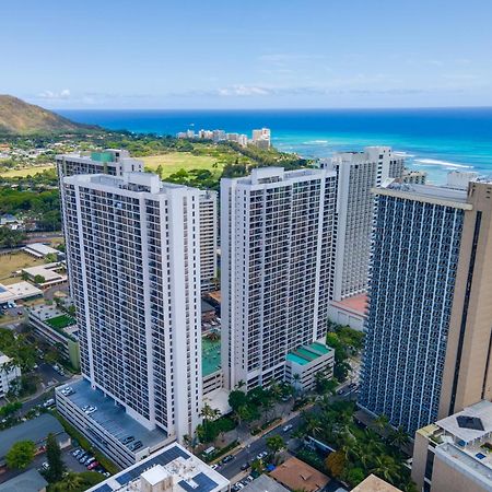 Beautiful 1Br With King Bed, Ocean View, Fast Wi-Fi & Free Parking Leilighet Honolulu Eksteriør bilde